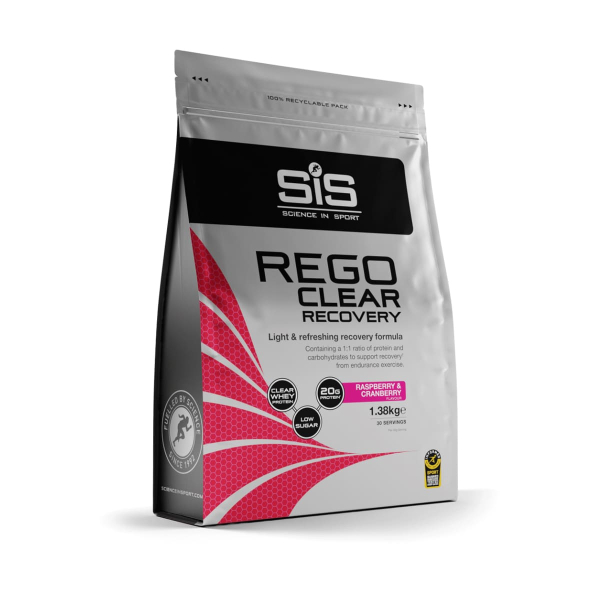 Відновлювальний напій SiS Rego Clear Recovery (малина - журавлина) 1,38 кг - термін до 31/07/26