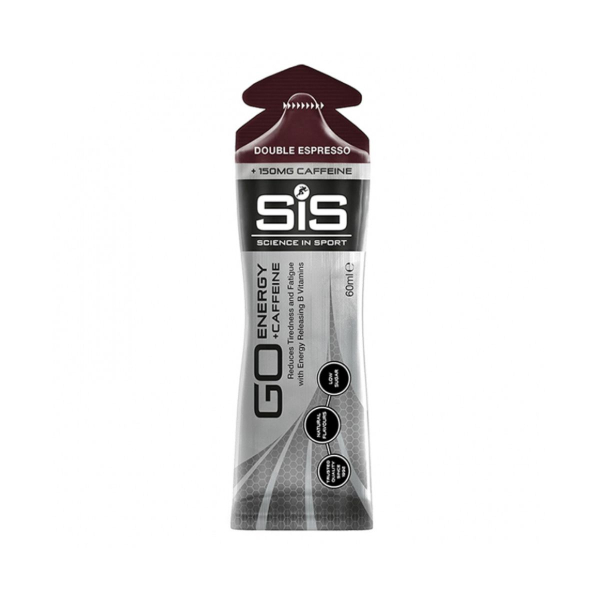 Гель вуглеводний з кофеїном SiS Go Energy + Caffeine (подвійний еспресо) 60 мл - термін до 30/07/26